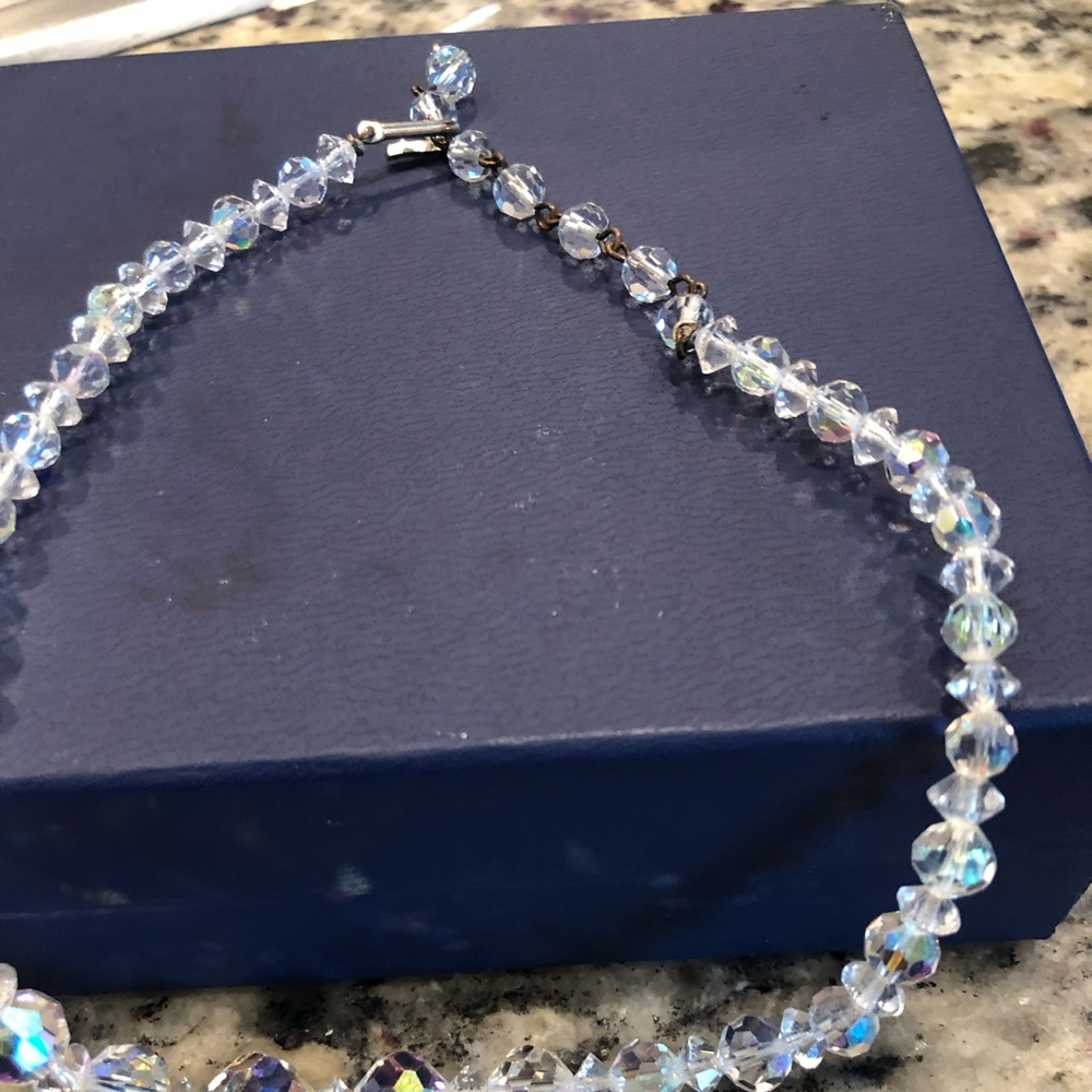 Rhinestone 16 in chocker
